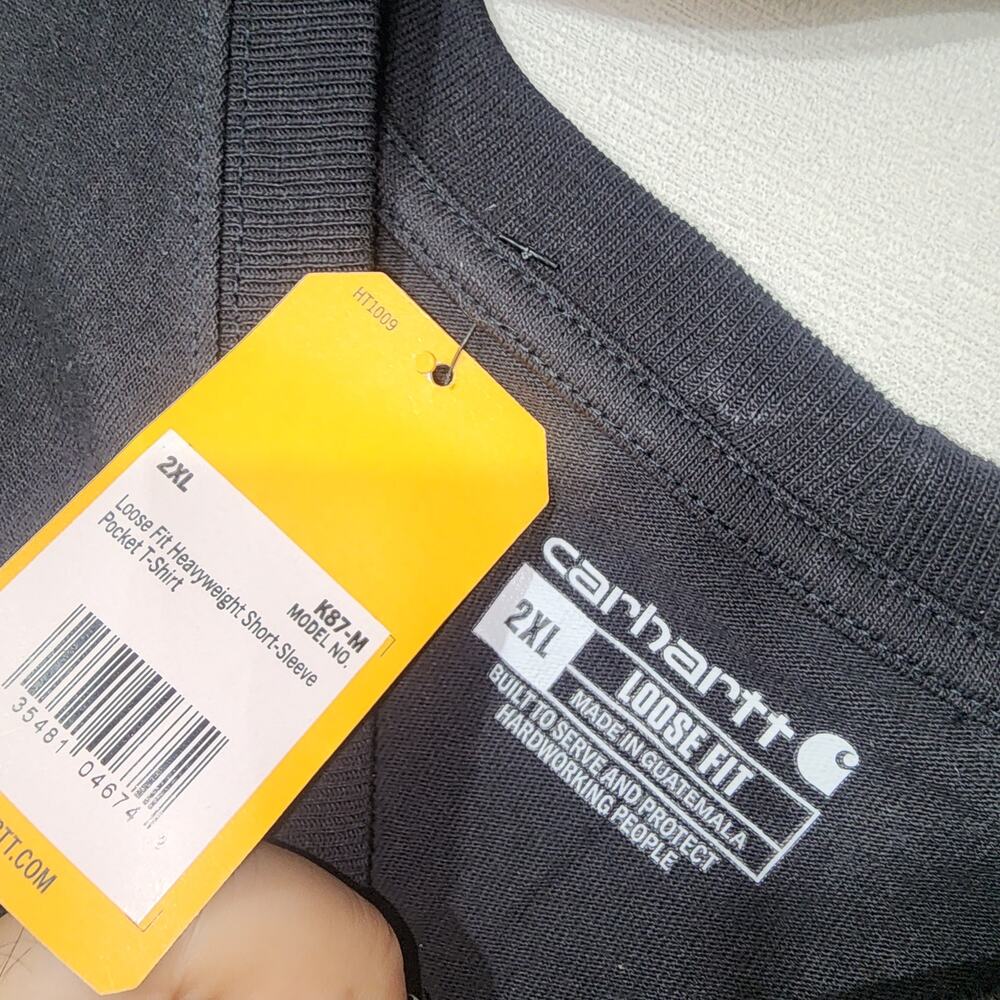 Carhartt Men's black XXL shirt - Picture 3 of 6